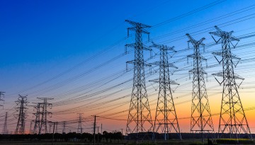 Electricity towers