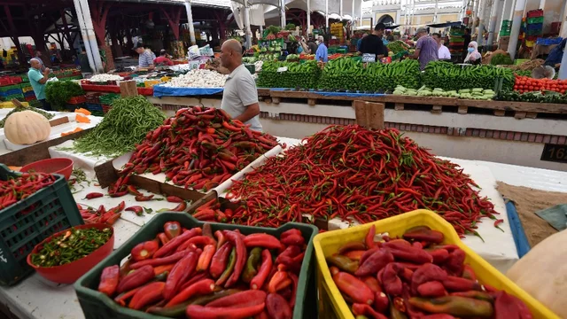 Food Market in Tunisia