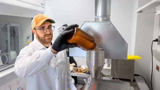 Cornell researcher lab