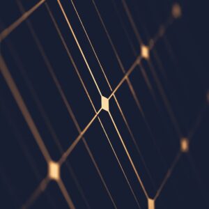 Closeup of new material