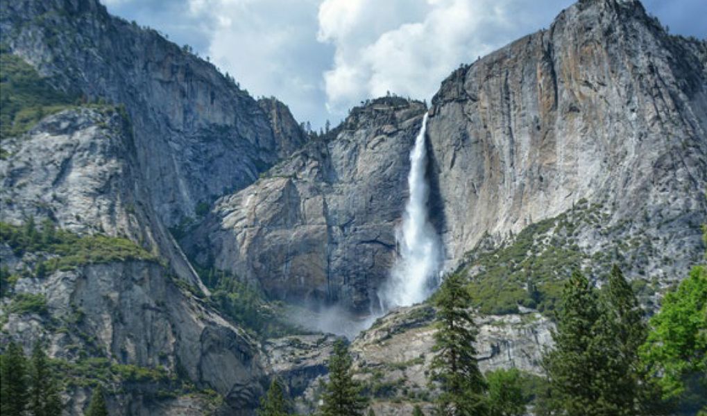 Waterfall in Yosemite