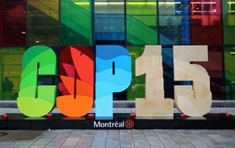 COP15 3D sign