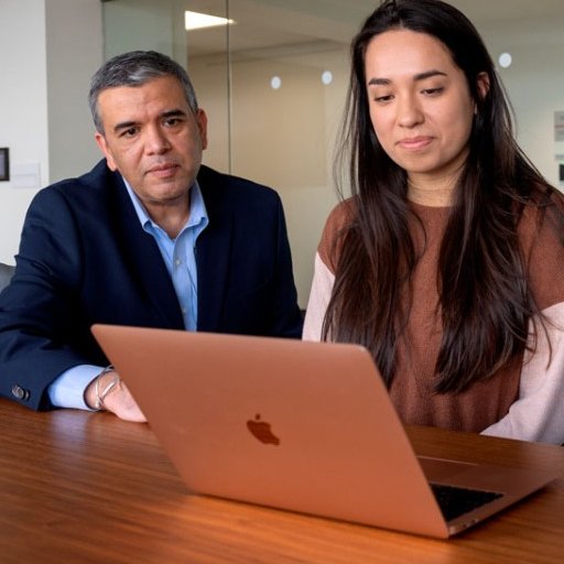 Saurabh Mehta and postdoctoral researcher Catherine Kagemann demonstrate their consumer-friendly health dashboard powered by generative AI