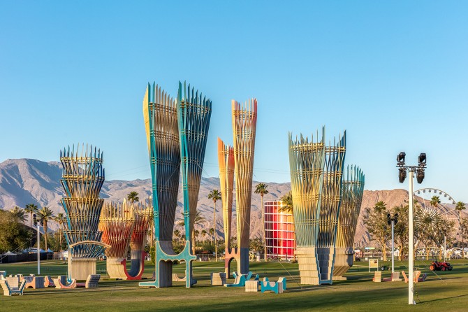 Lok & Zivkovic installation at Coachella