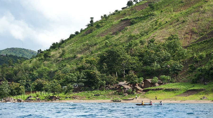 Village Fisherman on Lake Tanganyika, Tanzania