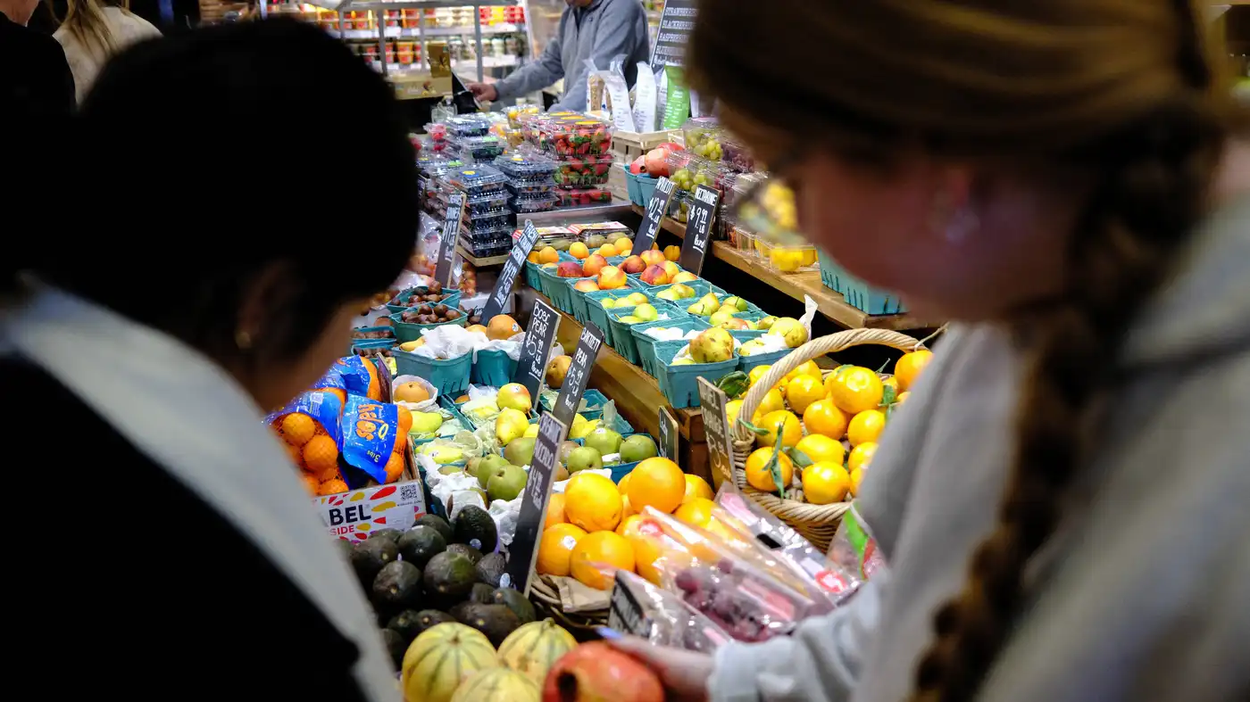 Food prices are rising for lots of reasons, including climate change, a weaker dollar, and tariffs. Charly Triballeau/AFP via Getty Images