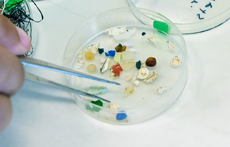 Microplastics are ubiquitous, but studies disagree on how much of the pollutants are in the atmosphere.Credit: Milos Bicanski/Getty