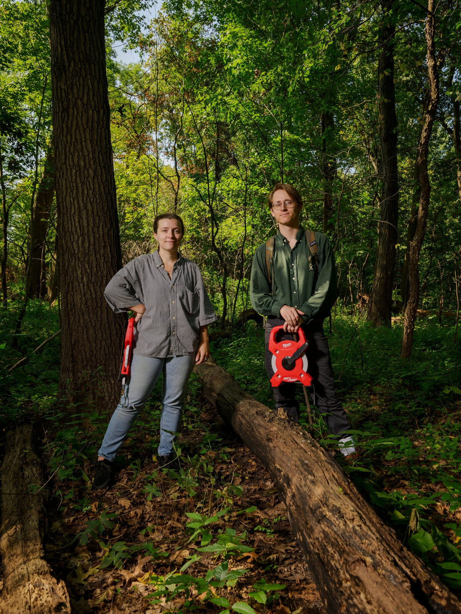 Dr. Sexton and Lydia Paradiso, a postdoctoral researcher, last August